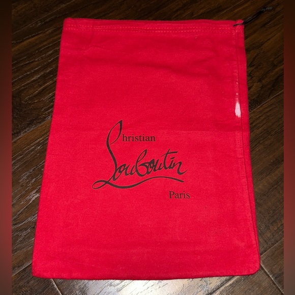 👠 Christian Louboutin Red Signature Dust Bag - Picture 2 of 5